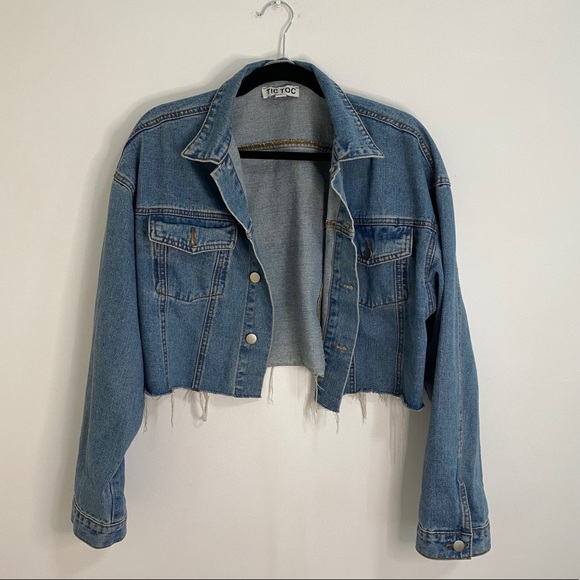 CROPPED DENIM JACKET - Picture 2 of 5